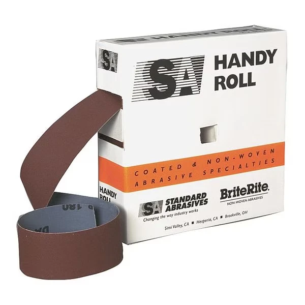 3M 7010290409 Abrasive Roll, 1-1/2 Inch W x 150 Feet L, P120G | CY6VLW
