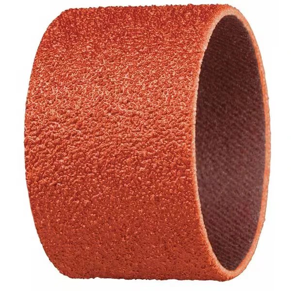 3M 7010299075 Sanding Belt, 1-1/2 Inch W, 1/2 Inch L, Closed Coat, Ceramic, 80 Grit, Orange | CY6VQL