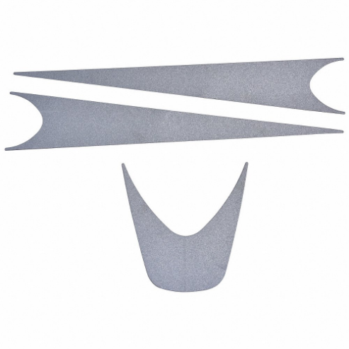 Hard Hat Label, Silver, Engineer-Grade, Reflective, Reflective Sheeting