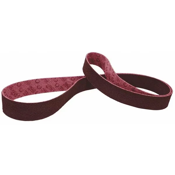 3M 7010365289 Sanding Belt, 9 Inch W, 60 Inch L, Aluminum Oxide, Medium, Maroon | CY6VDA