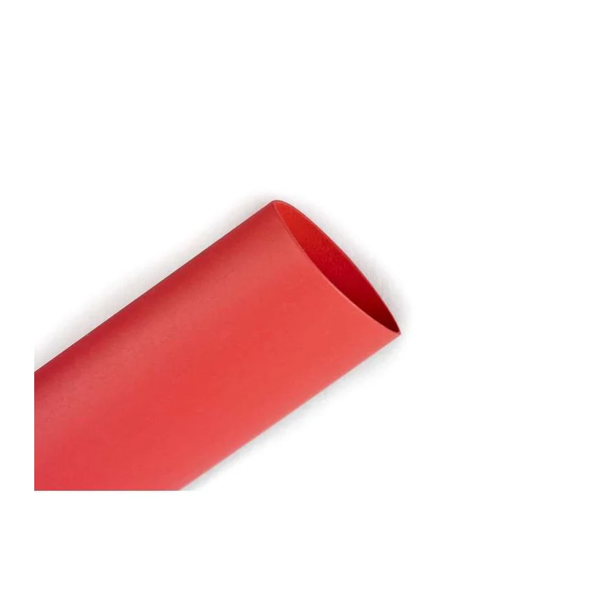 3M FP-301-3-Red-4-Bulk Heat Shrink Tubing, 3 Inch ID. Before Shrinking, 4 Ft Length, Red, 12 PK | CN7VBK 2DVH6