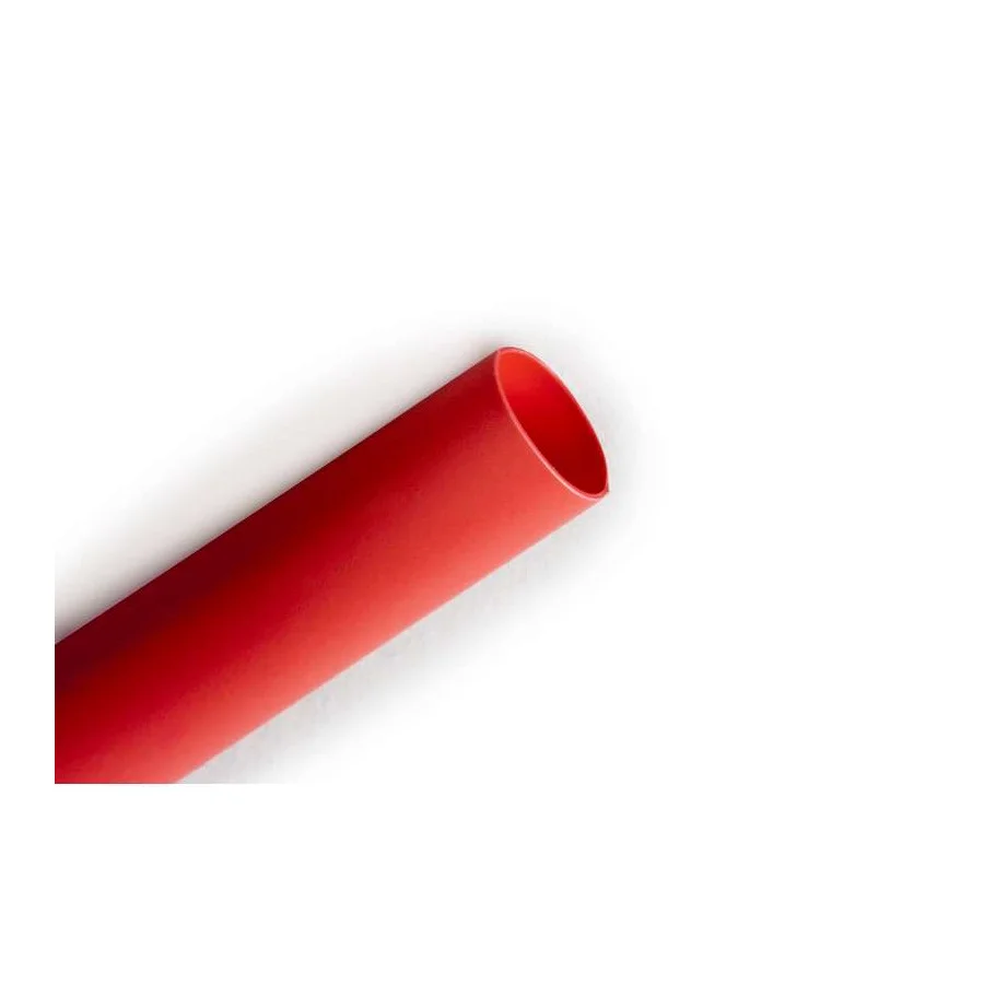 3M FP301-1/4-200-RED-SPOOL Heat Shrink Tubing, Thin Wall, Polyolefin, Flexible, Shrink Ratio 2:1, 200 Ft. Length, 3 Pk | CH6PGQ 2GCR4