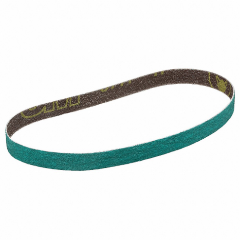 3M 577F Sanding Belt, 18 Inch Length, 1/2 Inch Width, Zirconia Alumina, 60 Grit, Medium | CE9KVG 20RU64