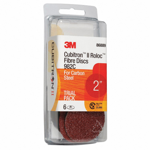 3M 982C Quick Change Disc, Coated, TS/TSM Turn-On/Off Disc Attachment System | CE9RBR 447Z70