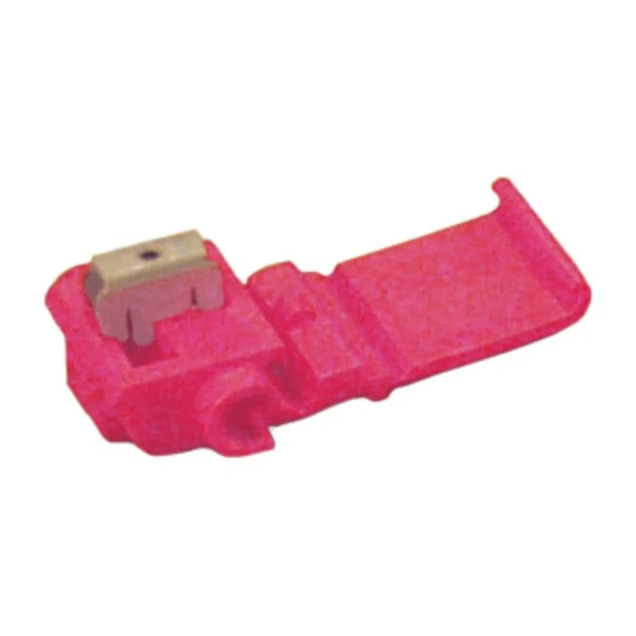 3M 557 Connector Red 2 Ports 22-16awg, 100 Pk | AE2NYR 4YT79