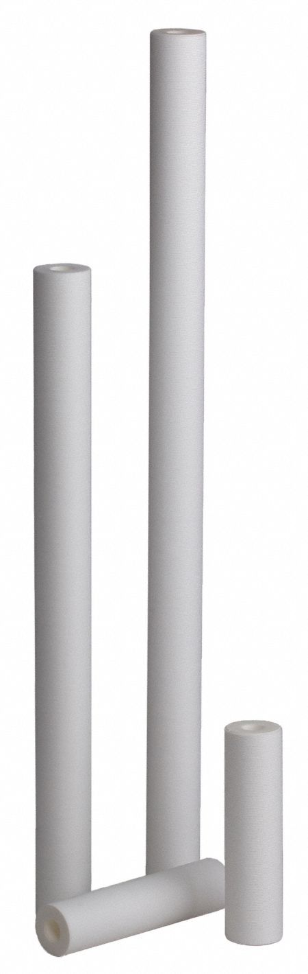 3M AU10W11NG Filter Cartridge, 160 Micron, 2-1/2 Inch Diameter, 10 Inch Height, 400 Gpm, 30 Pk | CF2EBB 254V30