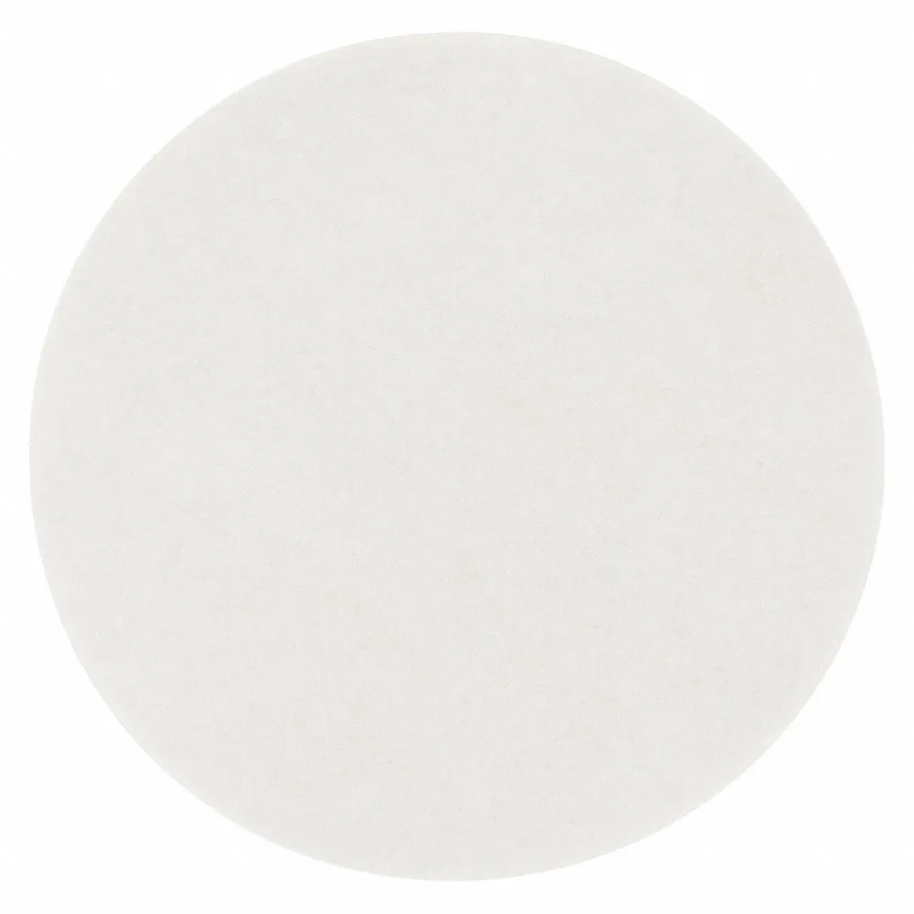 3M BONNET PAD Carpet Bonnet, White, 16 Inch Floor Pad Size, 175 to 600 rpm, Non-Woven, 5 Pack | CN7TWP 253X92