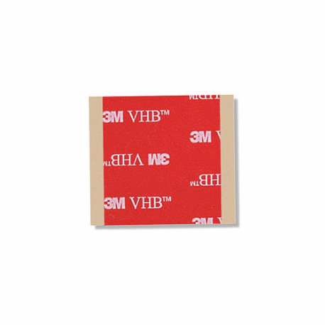 3M GPH060GF Double-Sided Foam Tape, 1 Inch X 1 Inch, 0.6 mm Tape Thick, Gray, 100 PK | CN7WGL 793ZE5