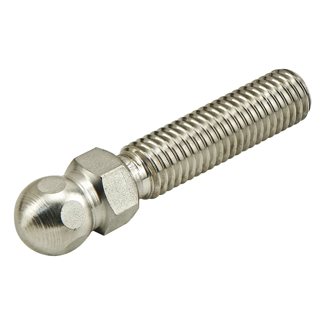 Threaded Rod, Swivel Feet, M12 x 45 Stainless Steel