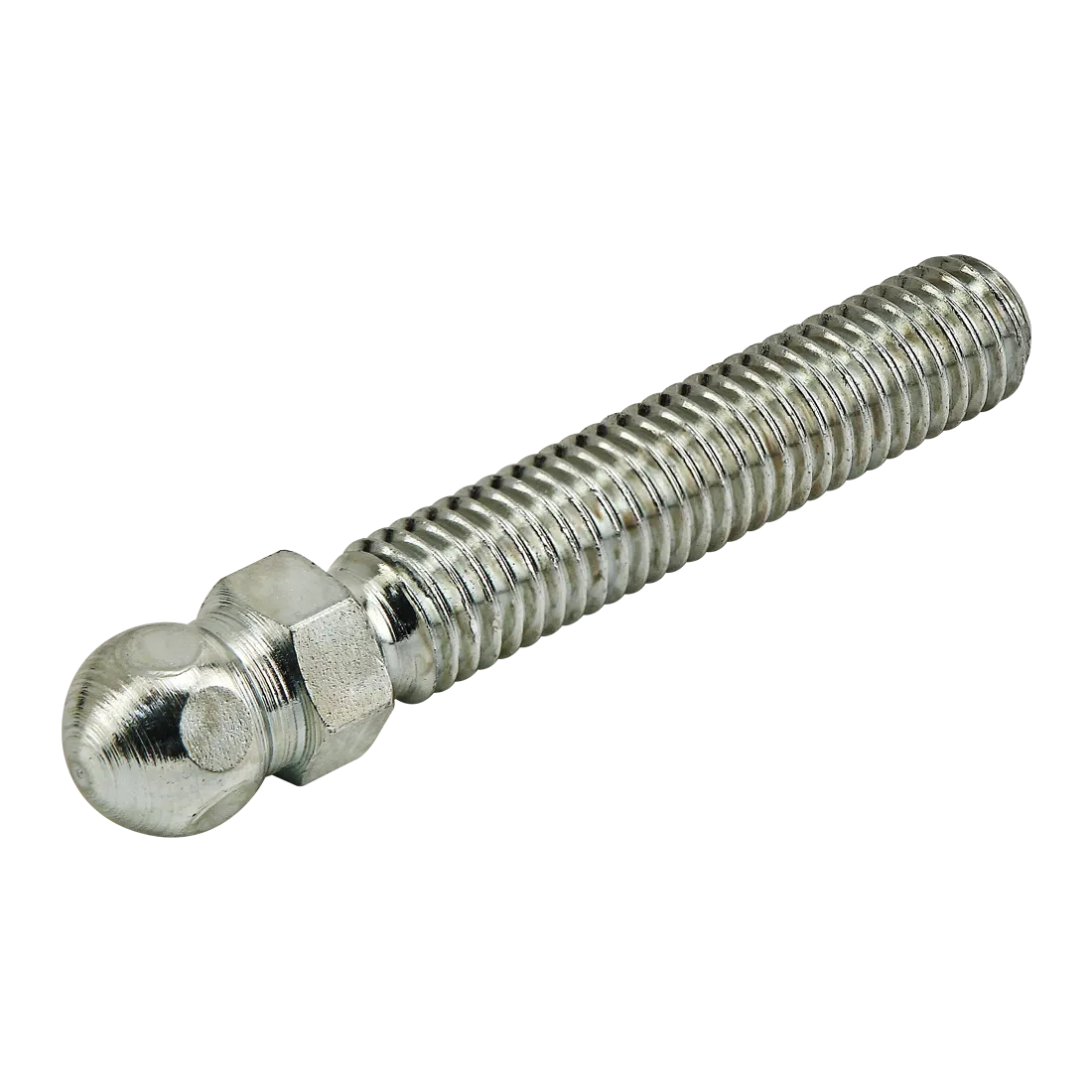 UNC Threaded Rod, Swivel Feet, 1/2-13 x 2.5 Inch Zinc Plated
