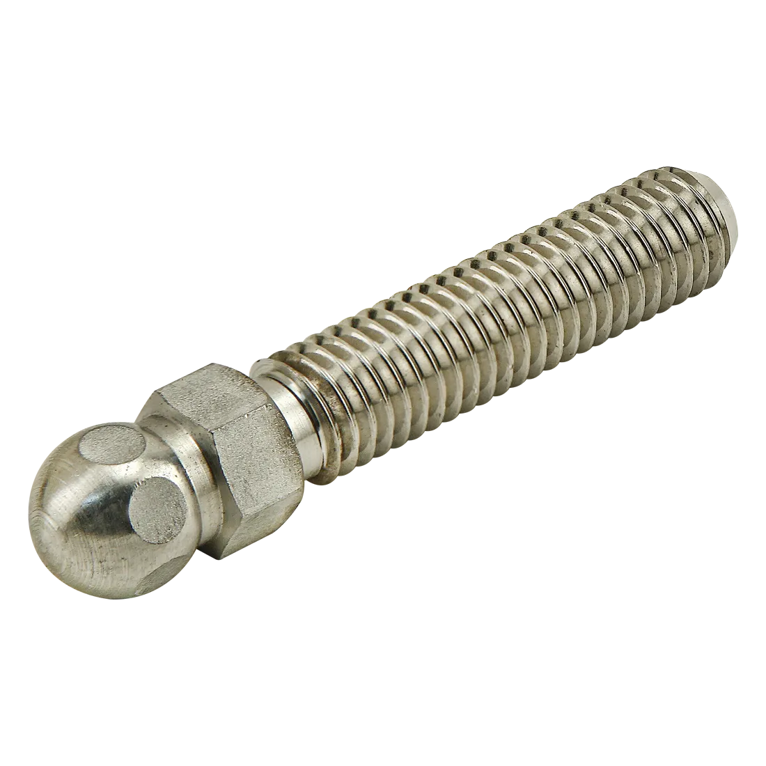 UNC Threaded Rod, Swivel Feet, 1/2-13 x 2 Inch Stainless Steel