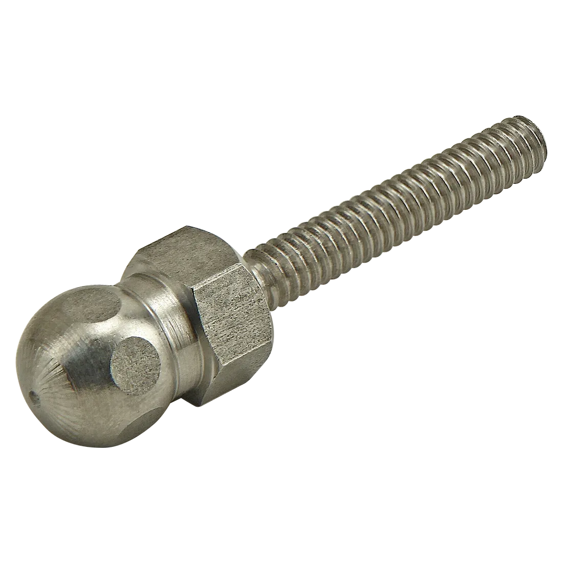 UNC Threaded Rod, Swivel Feet, 1/4-20 x 1.5 Inch Stainless Steel