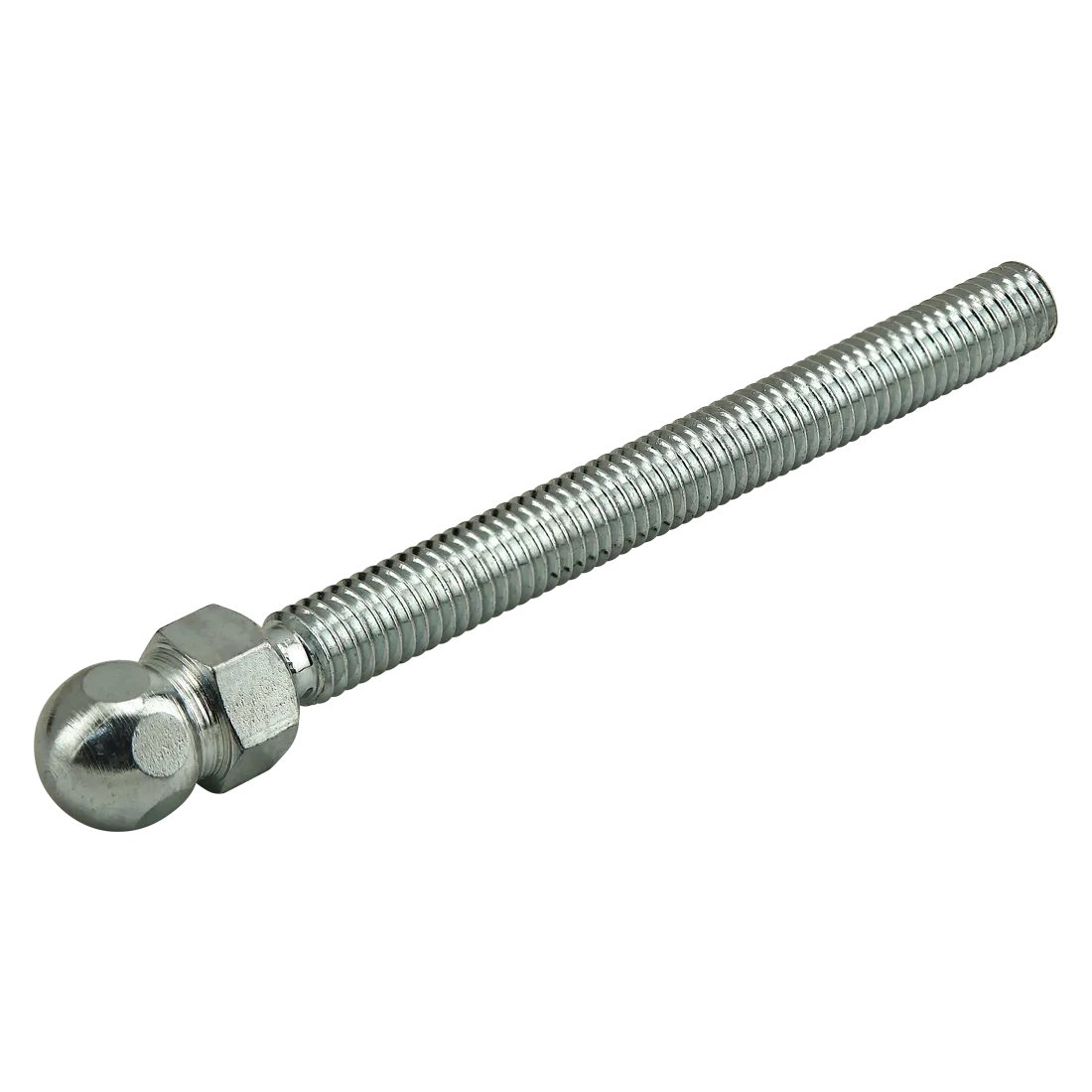 UNC Threaded Rod, Swivel Feet, 3/8-16 x 4 Inch Zinc Plated St