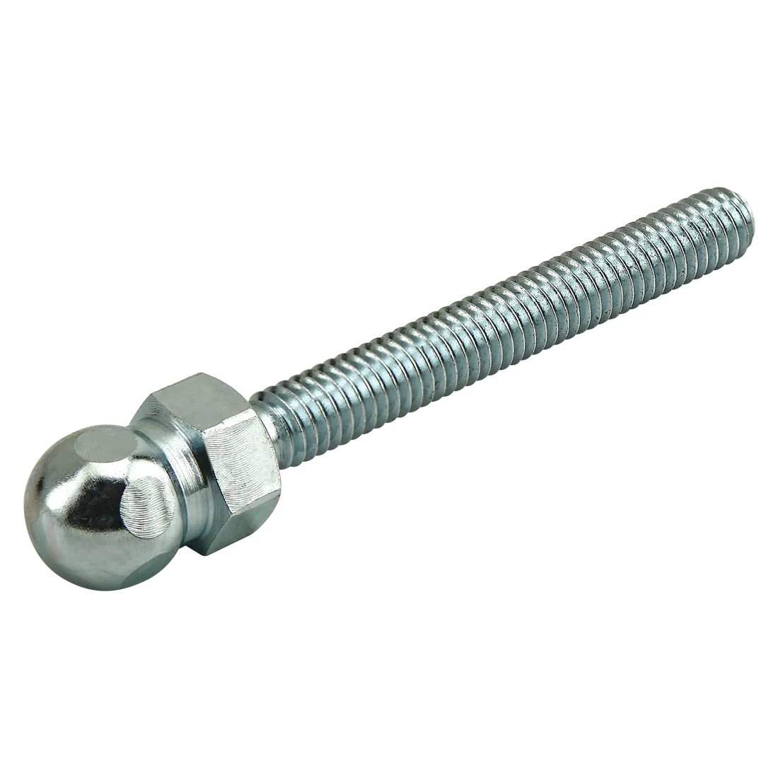 UNC Threaded Rod, Swivel Feet, 5/16-18 x 2.5 Inch Zinc Plated