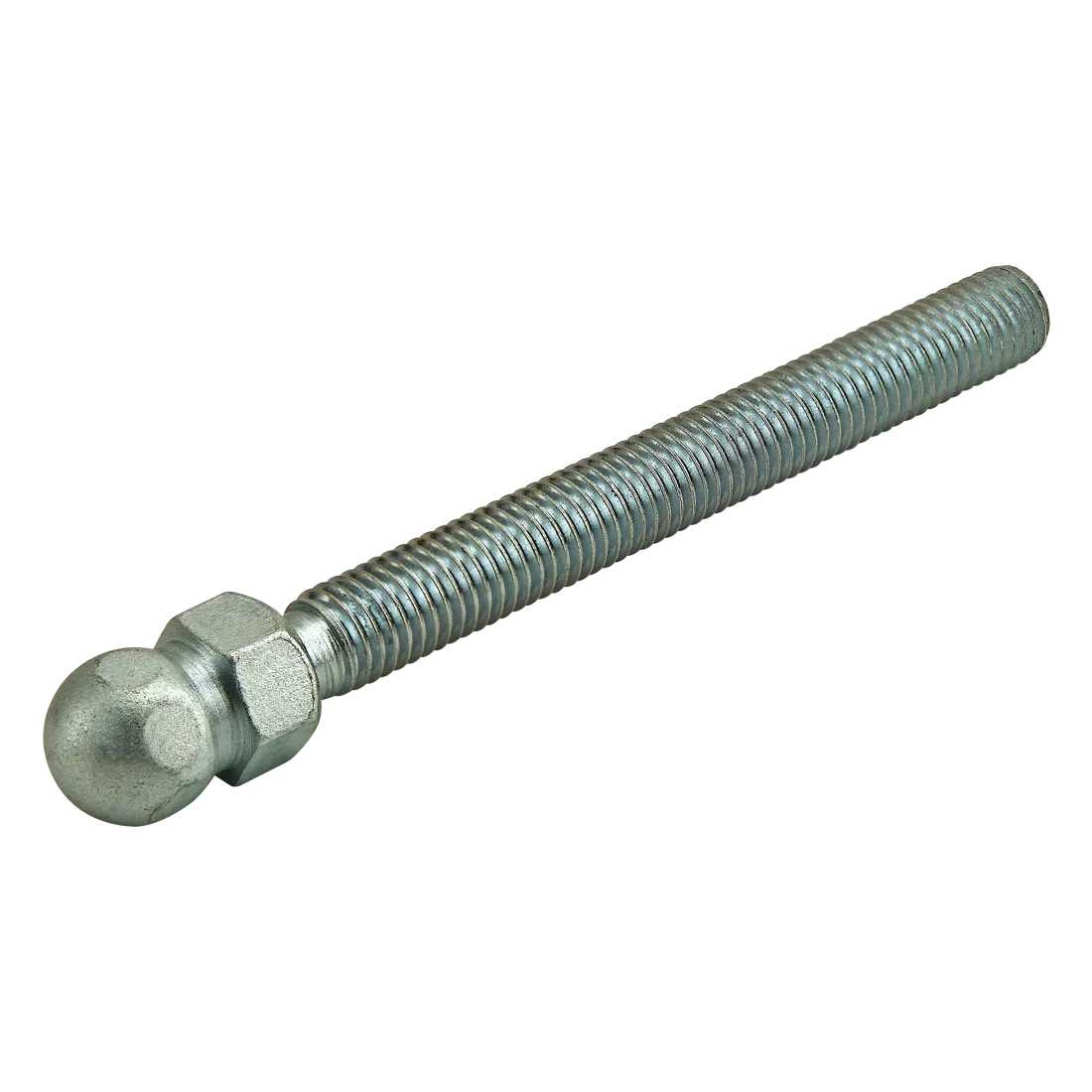 Threaded Rod, Swivel Feet, M10 x 90 Zinc Plated Steel