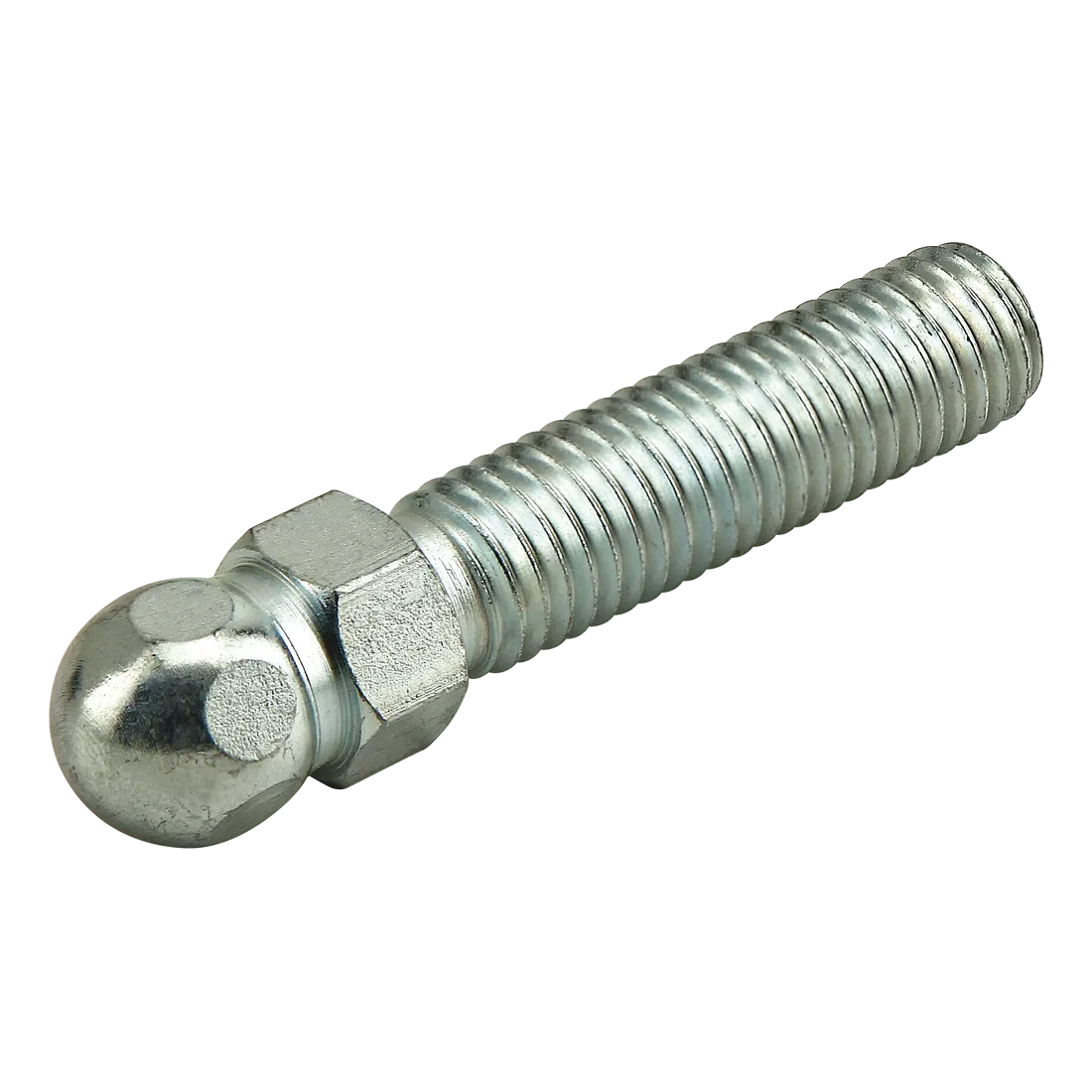 Threaded Rod, Swivel Feet, M12 x 45 Zinc Plated Steel
