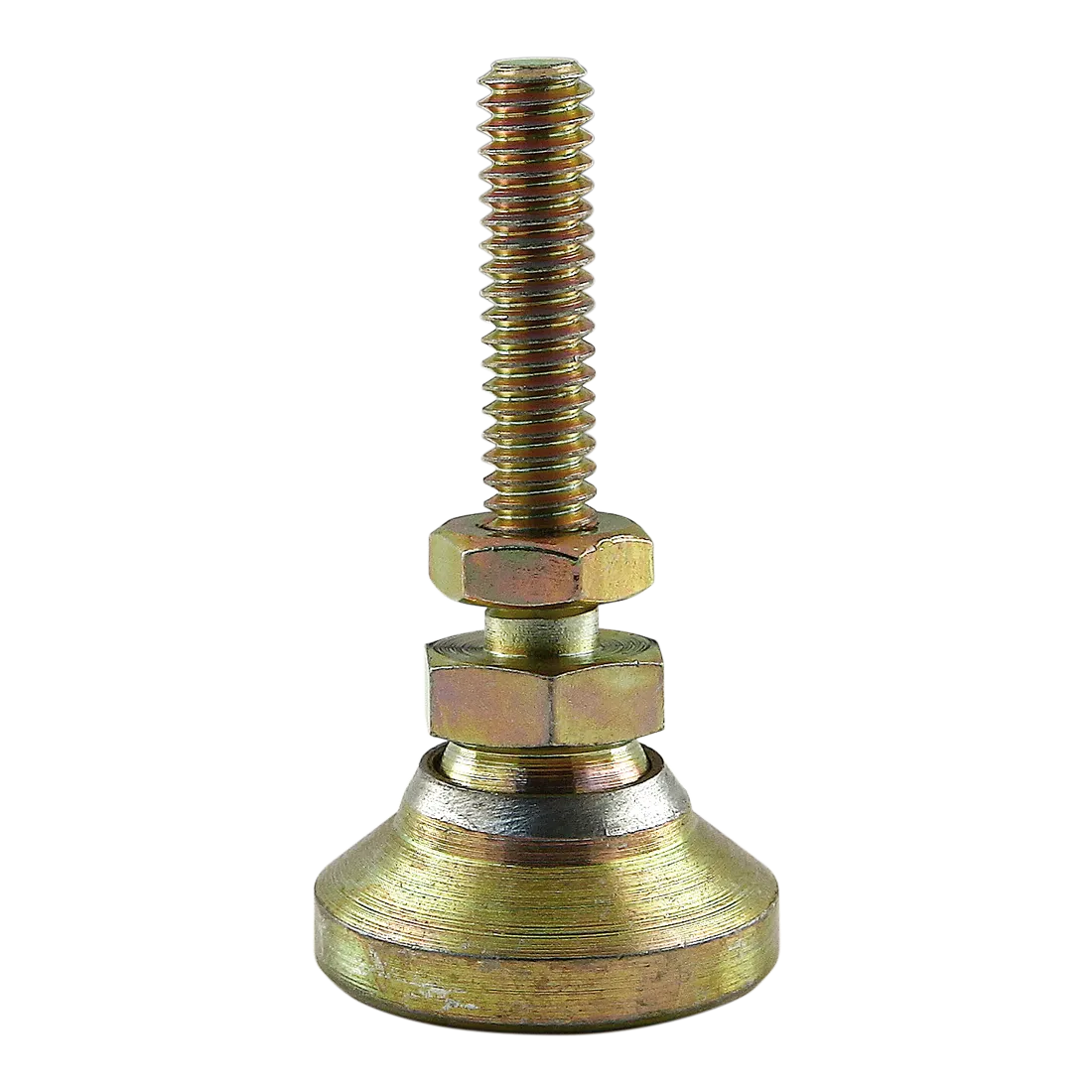 80/20 2192 Leveling Foot, Fractional, 1000 lb., Steel, Yellow | AC3BPL 2RCV5