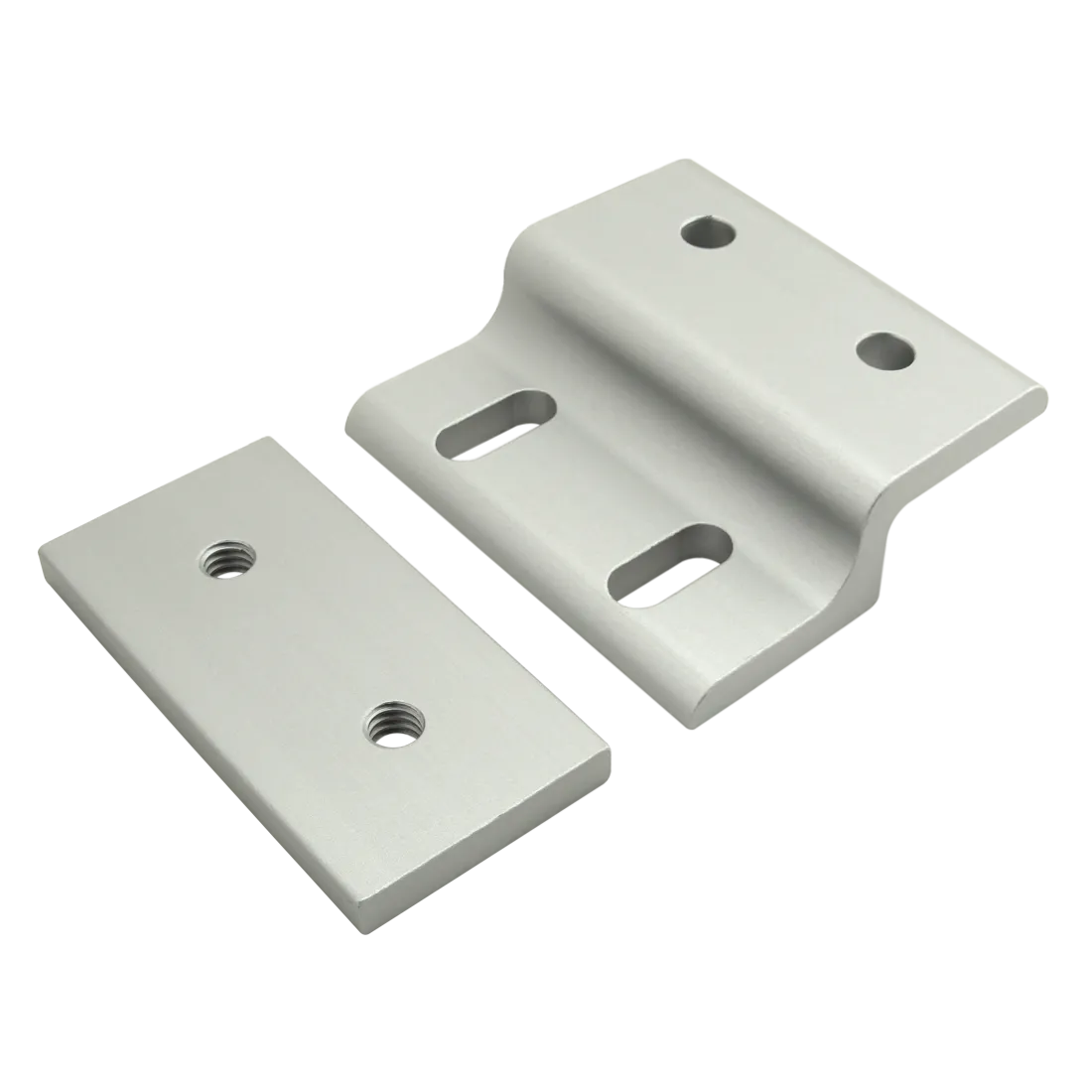 80/20 2435 Mesh Retainer, Wide, Single Arm, 3 Inch Length, Aluminum, Clear | AA7XUD 16U353