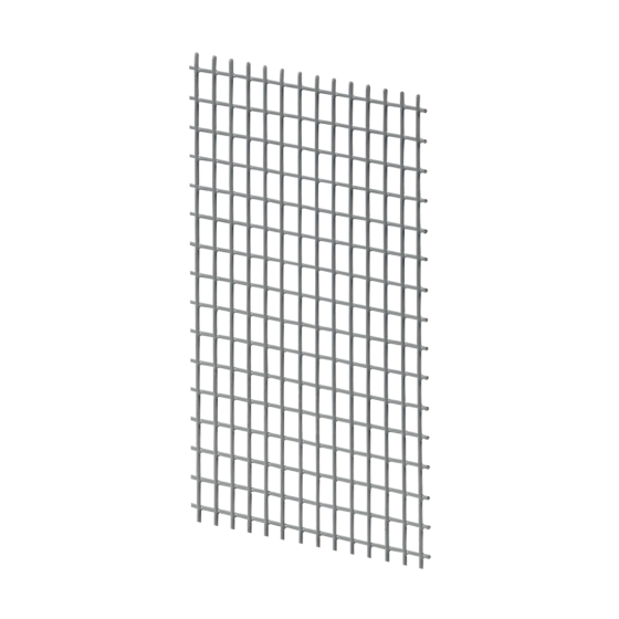 1/2 x 1/2 Inch Gray Thermo Plastic Wire Cloth