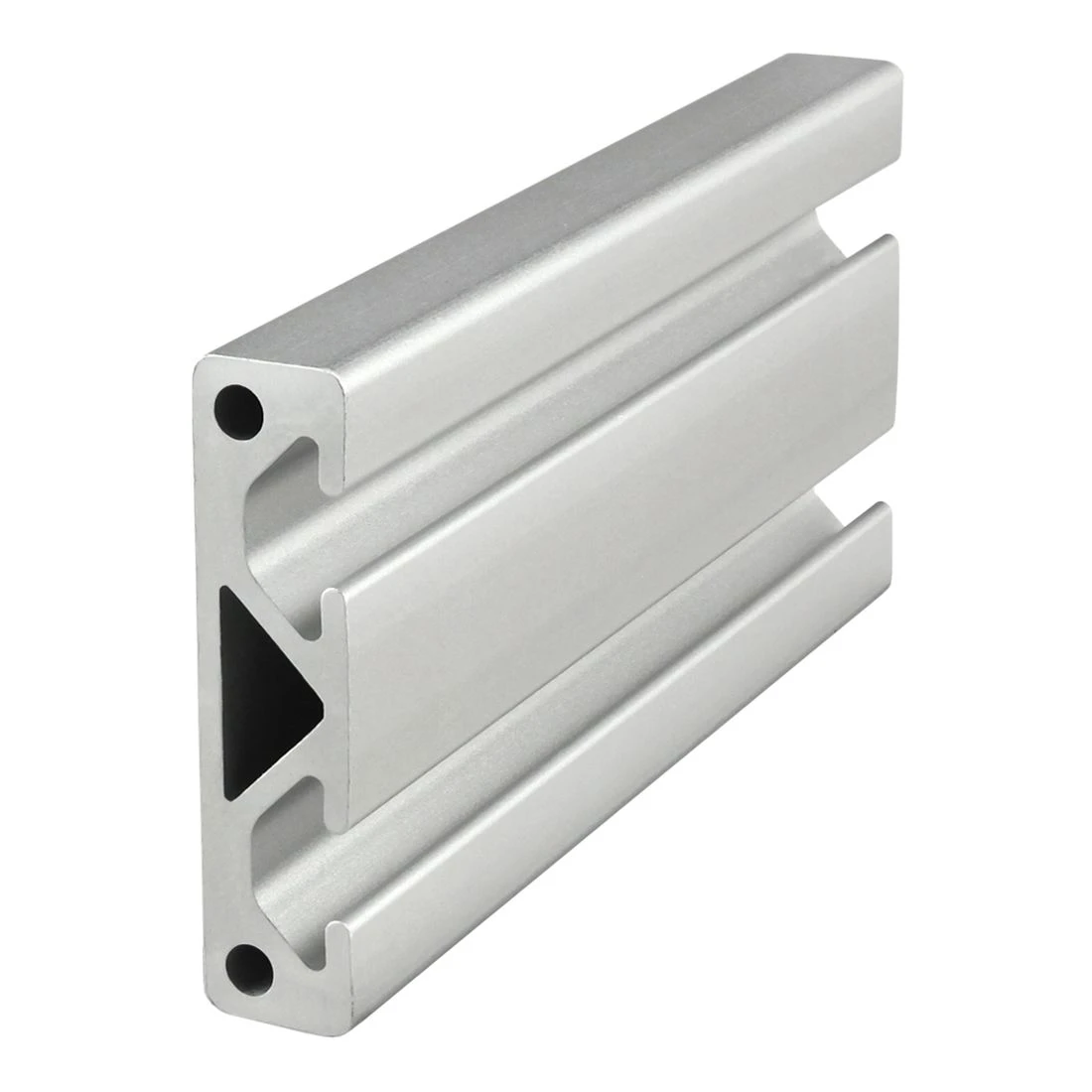 80/20 25-5013-4M Extrusion, 2 Adjacent Open T-Slot, 50mm x 13mm, Aluminum, Clear | AF8ZUN 29NZ86