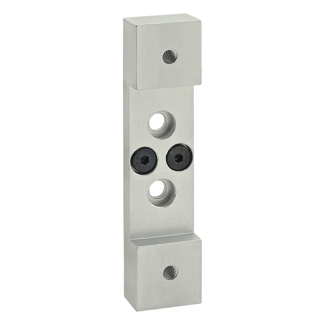 80/20 2752 Roller Wheel Bracket, 1/4-20 Threaded, Aluminum, Clear | AF8ZWW 29PA38