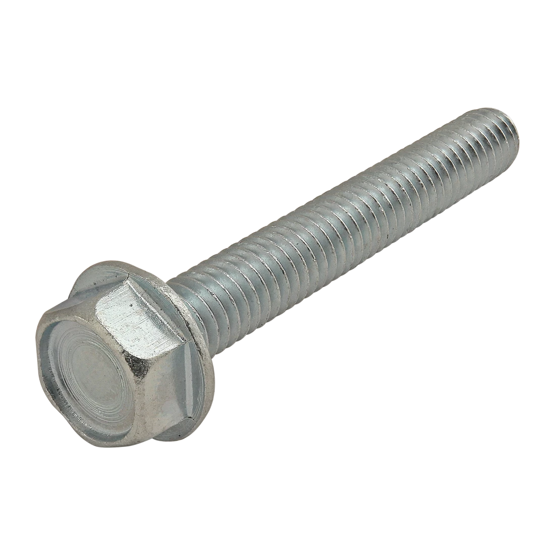 5/16-18 x 2.25 Inch Flanged Hex Head Bolt Clear