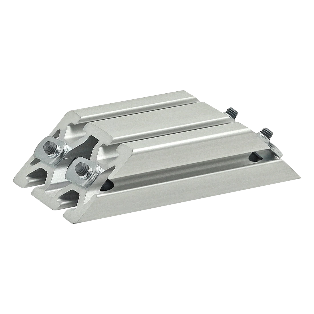 80/20 40-2530 Support Assembly, 45 Deg., 160mm x 80mm x 40mm, Aluminum | AE4EVX 5JRG7