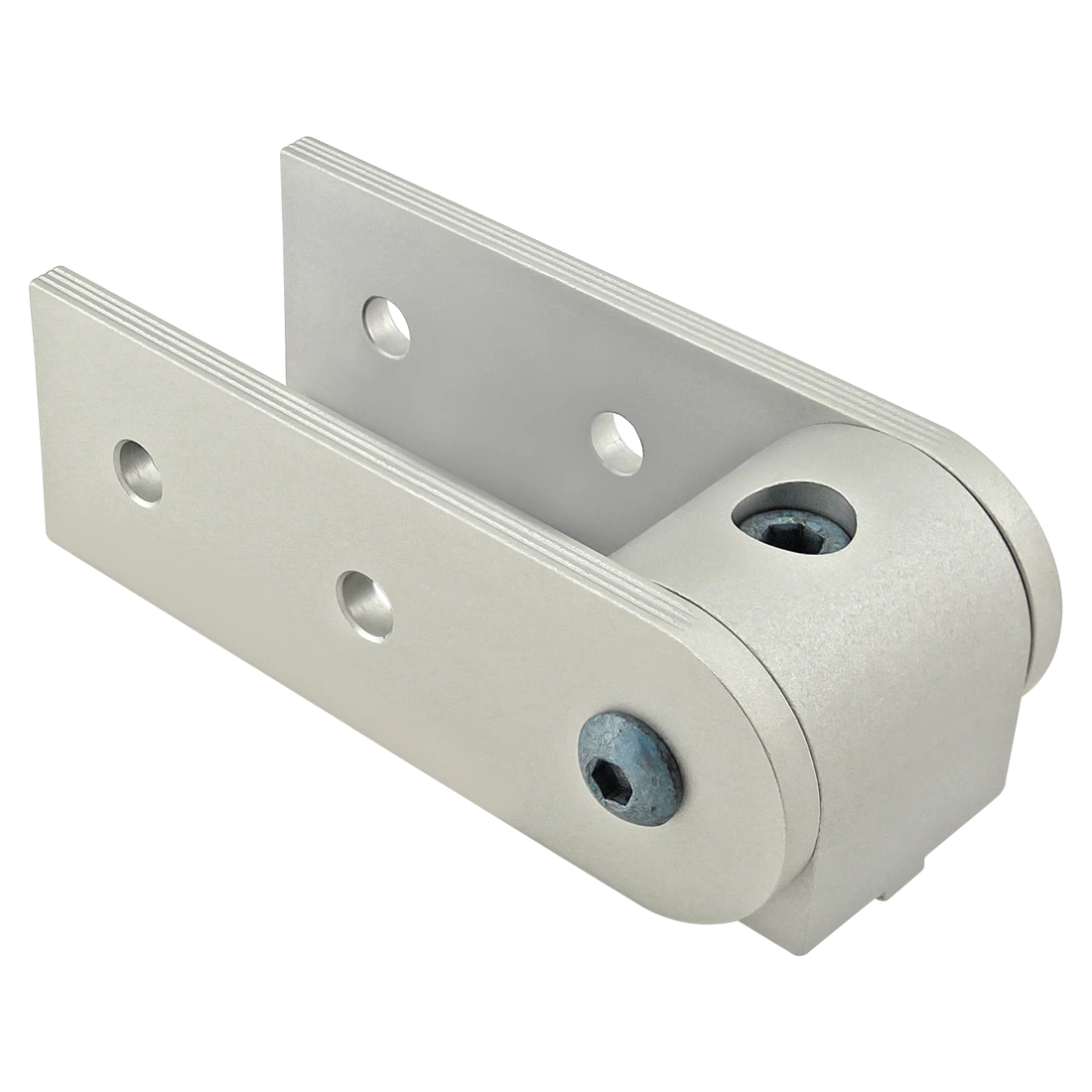 80/20 40-4397 Pivot, 0 Deg., 120mm x 120.7mm, Aluminum, Clear | AE4EYW 5JRR5