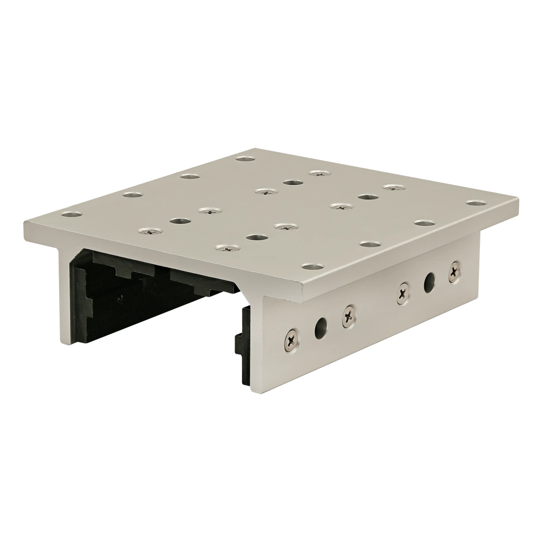 80/20 40-6524 Linear Bearing With Brake Hole, 4 Slot, 160mm x 143.4mm x 50.1mm, Aluminum | AE4FAW 5JRX1