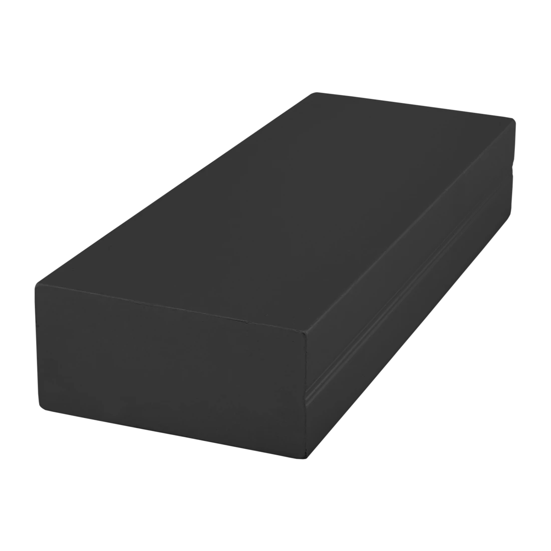 40 x 19 mm Flat Stock Black Anodize