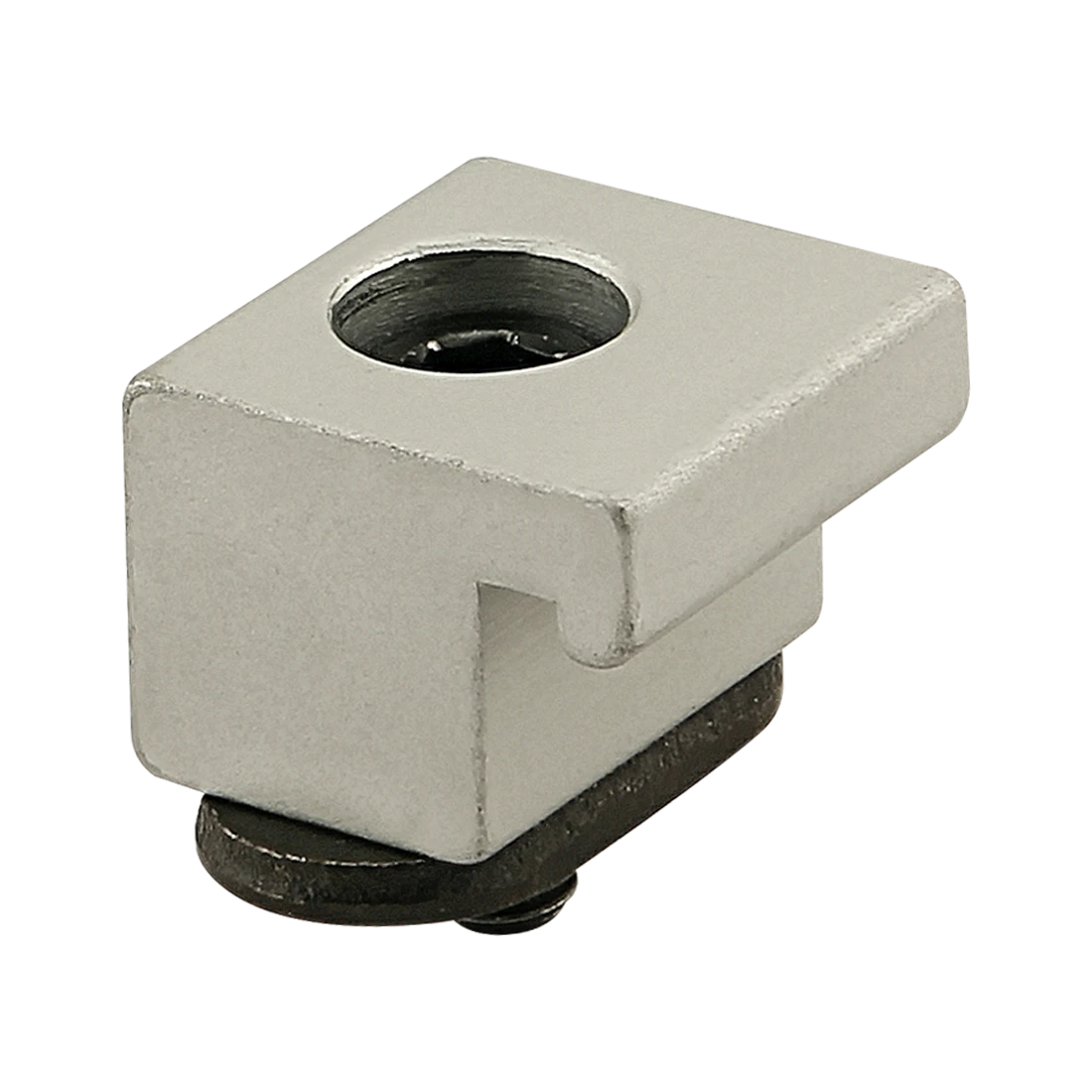 80/20 4174 Clamp Block, 45/64 x 45/64 x 11/16 Inch Size, Aluminum, Clear | AF8ZWC 29PA24