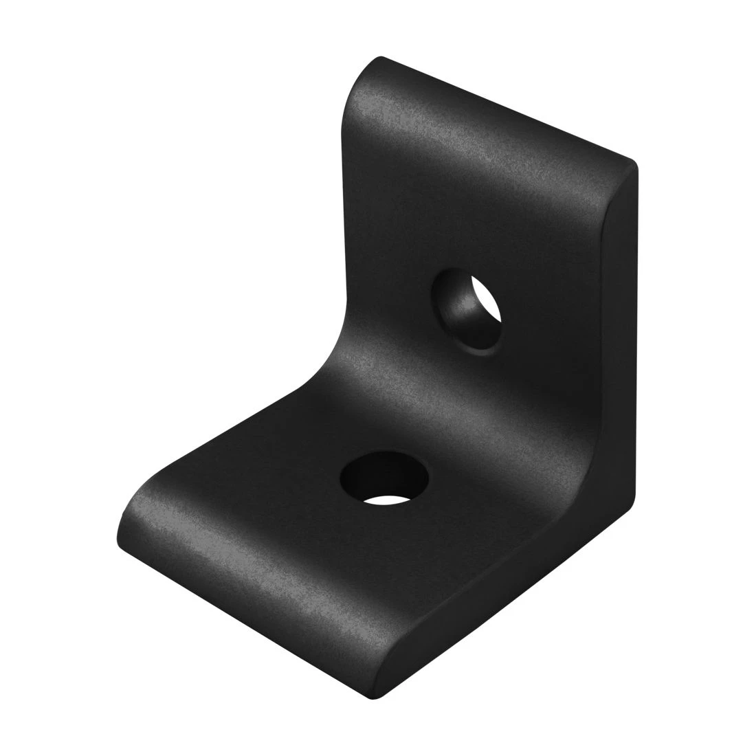 80/20 4302-BLACK Inside Corner Bracket, 2 Hole, 1-1/2 x 1-5/16 x 1-1/2 Inch Size, Aluminum | AF8ZVF 29PA03