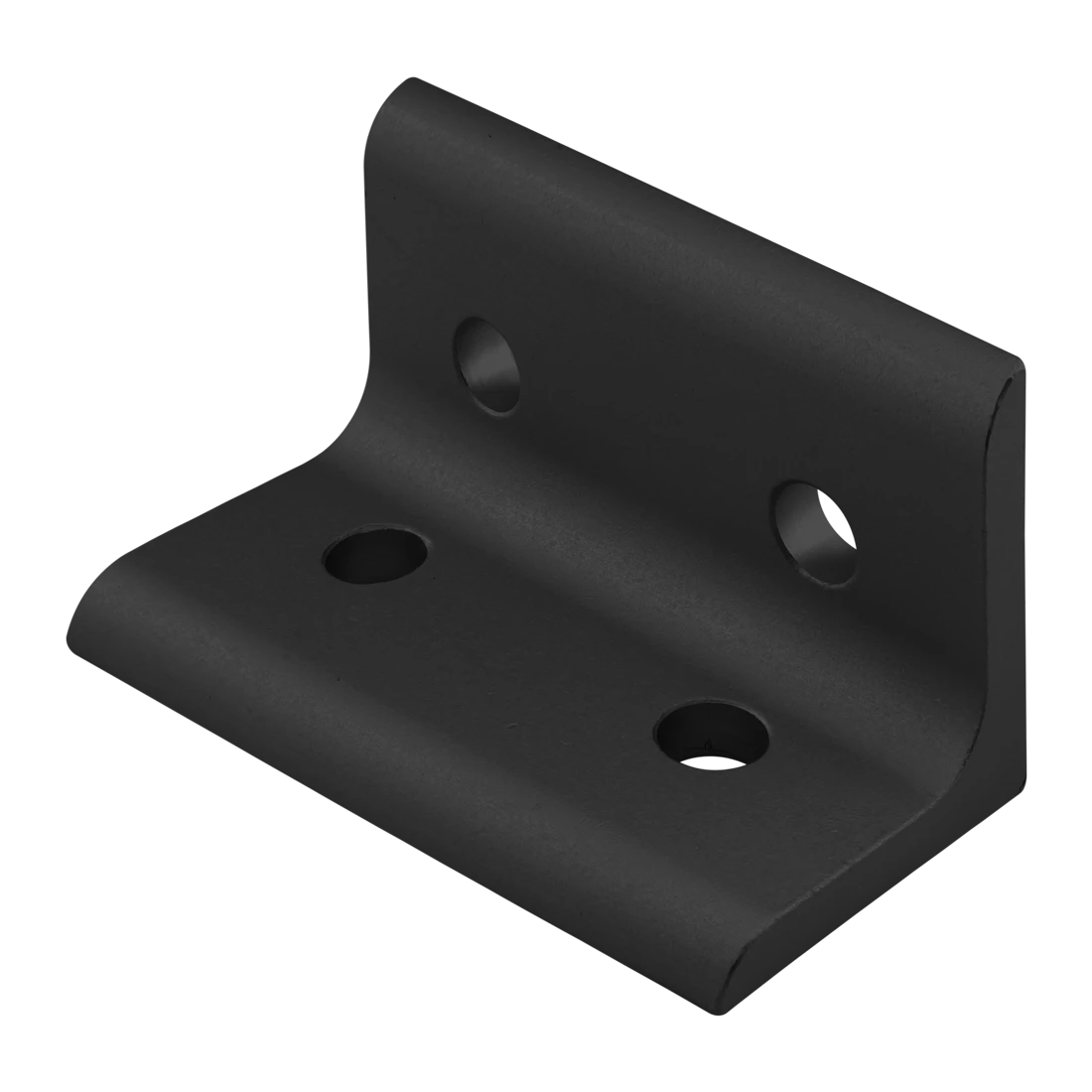 80/20 4303-BLACK Inside Corner Bracket, 4 Hole, 1-1/2 x 2-13/16 x 1-1/2 Inch Size, Aluminum | AF8ZVR 29PA13