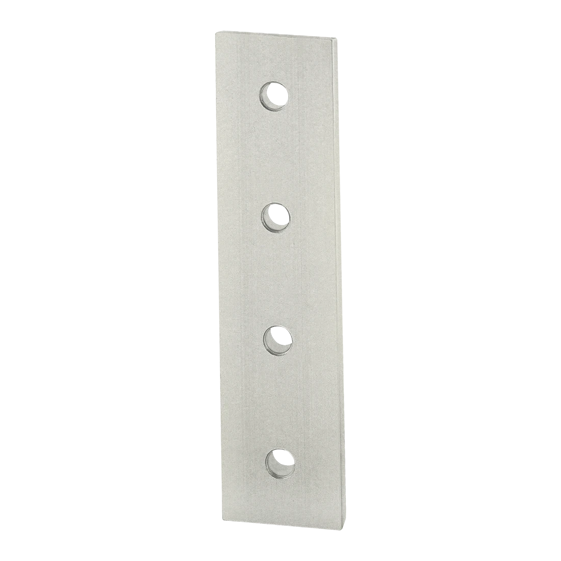 80/20 4305 Flat Plate, Straight, 4 Hole, 1/4 x 1-1/2 x 6 Inch Size, Aluminum, Clear | AC3BQA 2RCW9