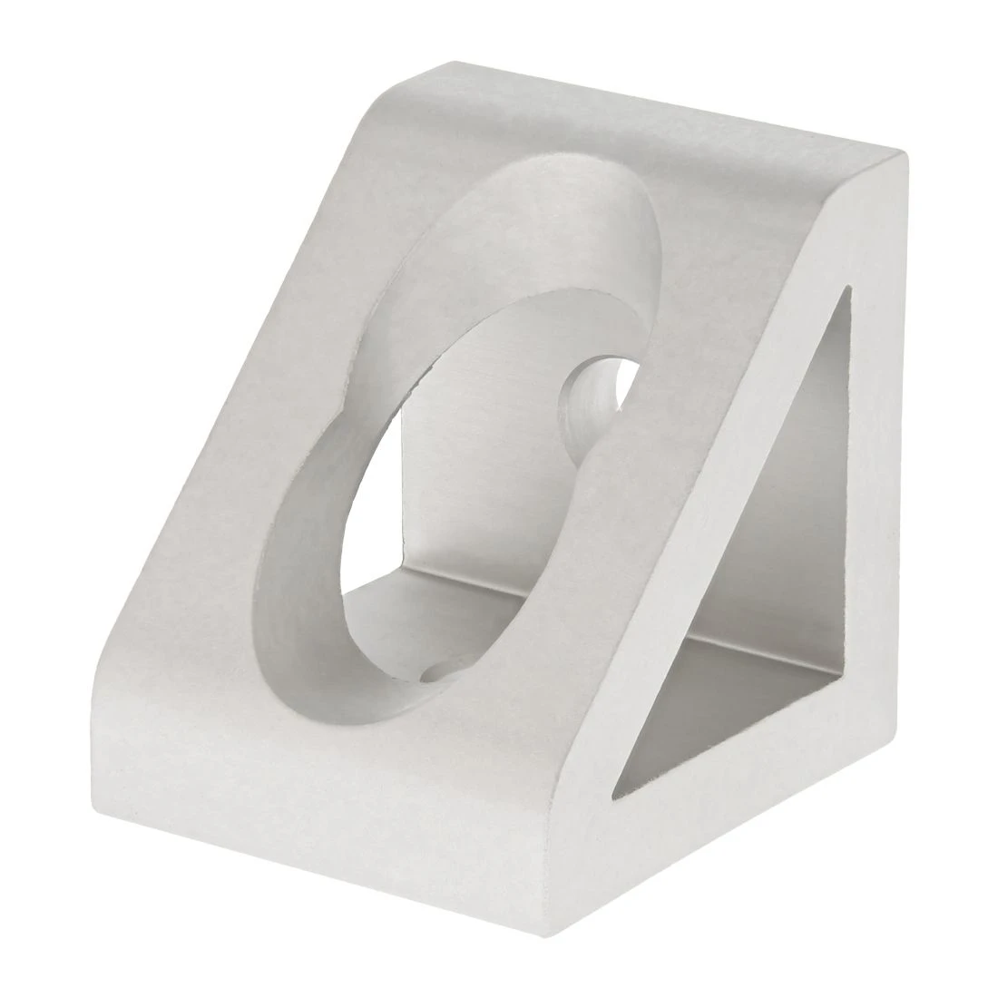 80/20 4332 Gusseted Inside Corner Bracket, 1-1/2 x 1-5/16 x 1-1/2 Inch Size, Aluminum | AE4FAD 5JRV5