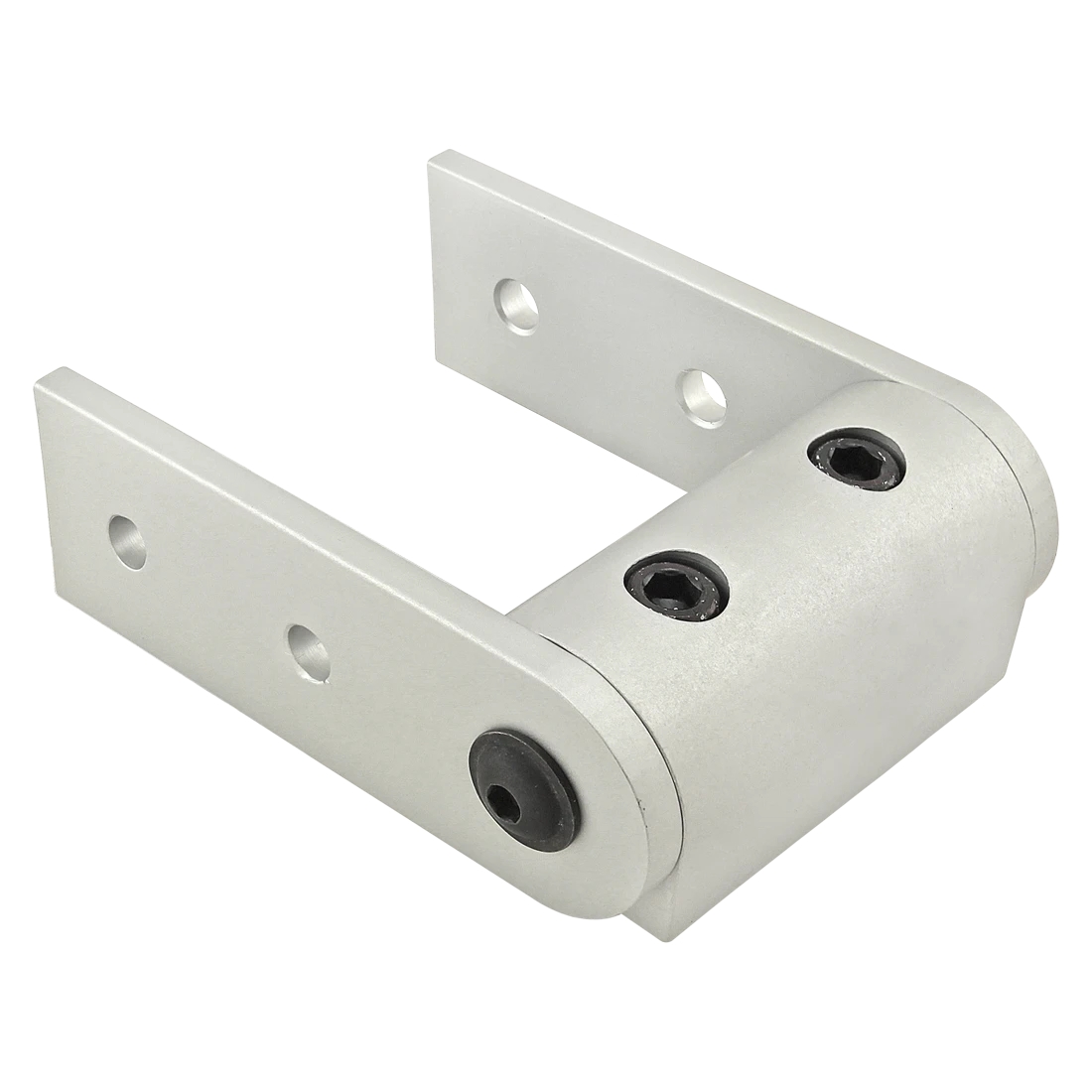 80/20 4395 Pivot, Universal, 4-1/2 x 4-1/2 Inch Size, Aluminum, Clear | AC3BQL 2RCY1