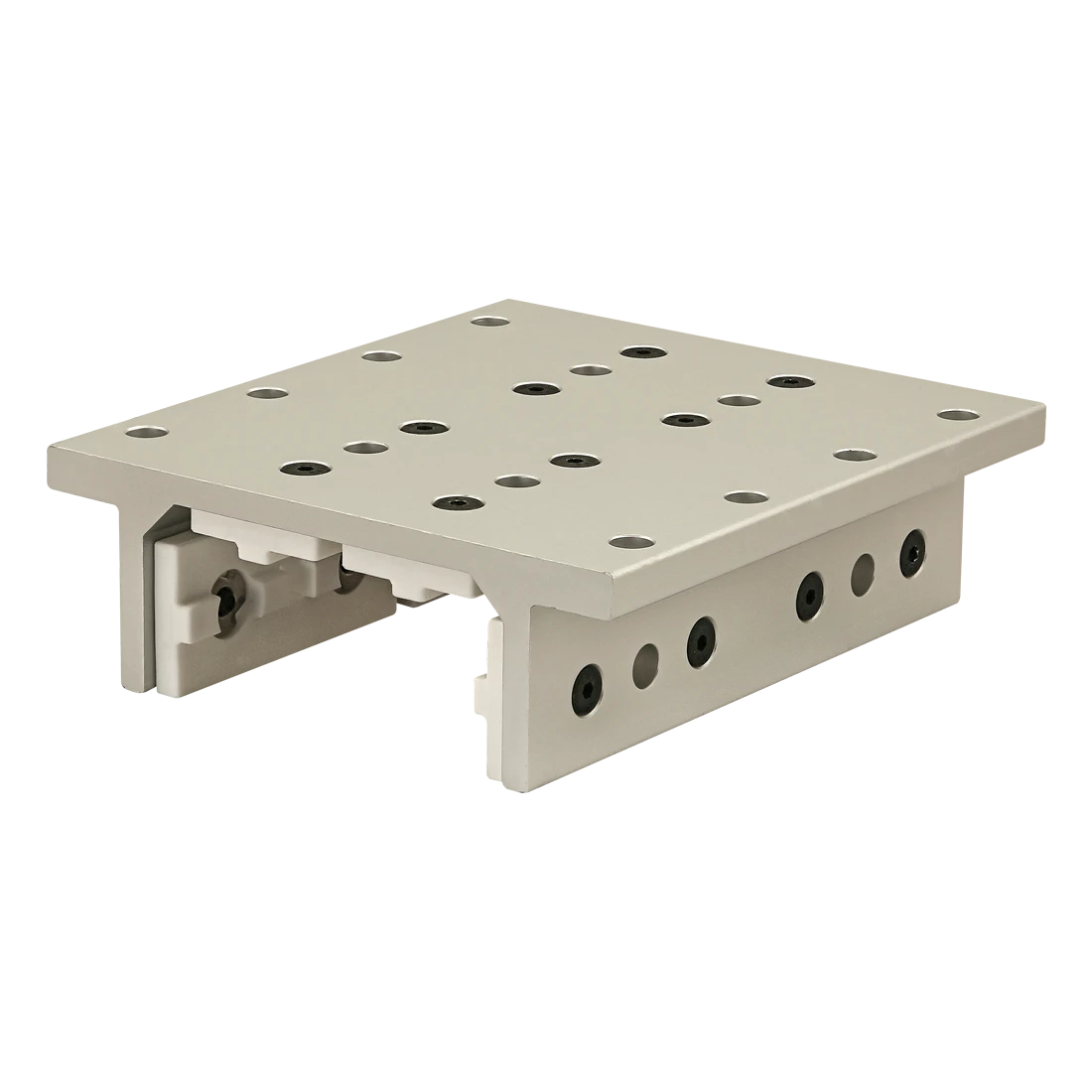 80/20 6534 Linear Bearing, Brake Hole, 4 Slot, 6 x 5-1/2 x 1-7/8 Inch Size, Aluminum | AC3BMJ 2RCN2