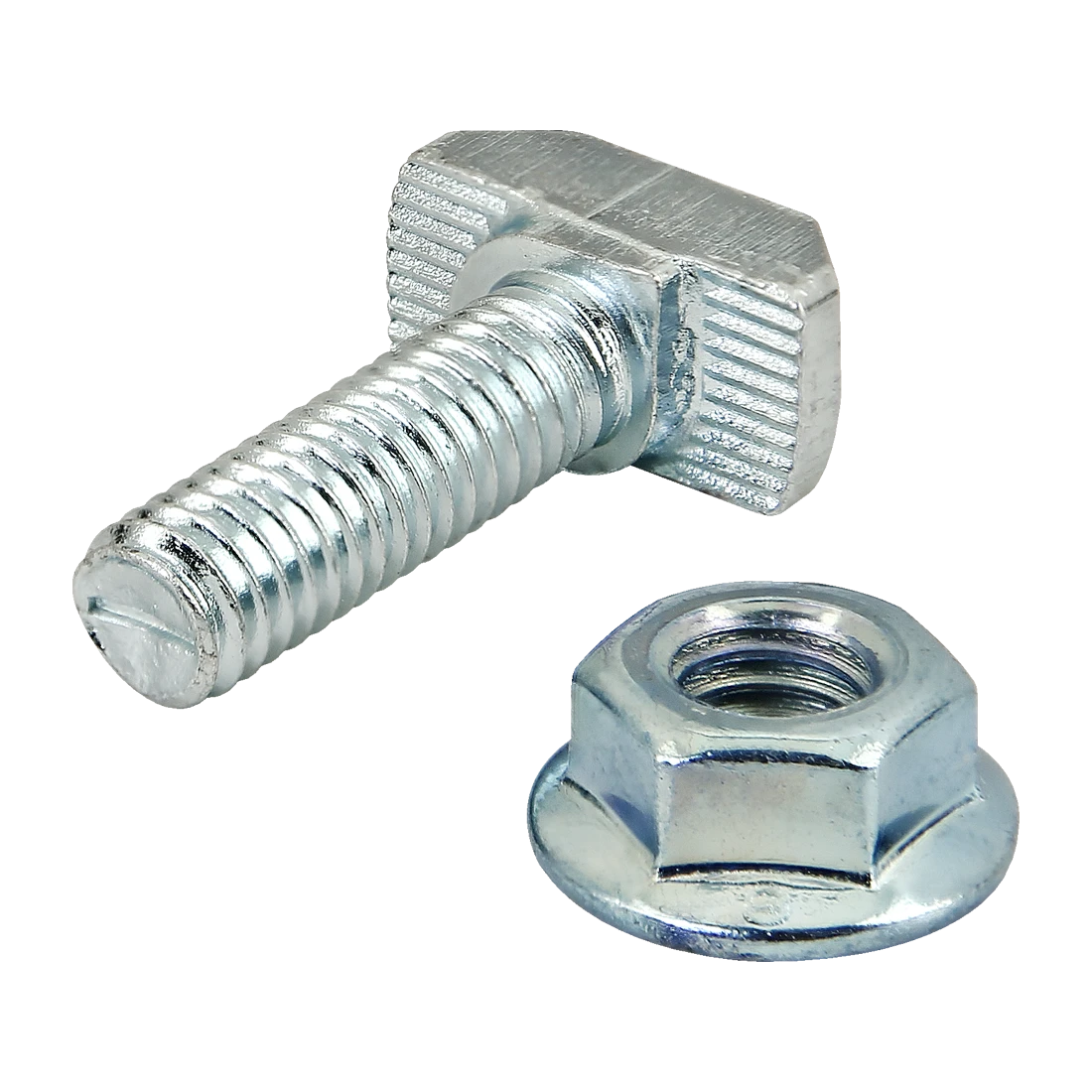 80/20 75-3633 Drop-In T-Stud M6X20 mm, Flanged Hex Nut | CN7WRJ 63RG63