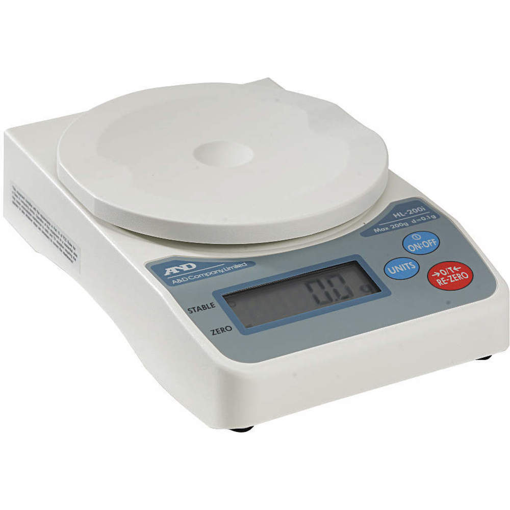 Compact Digital Scale Stainless Steel Platform 200g Cap