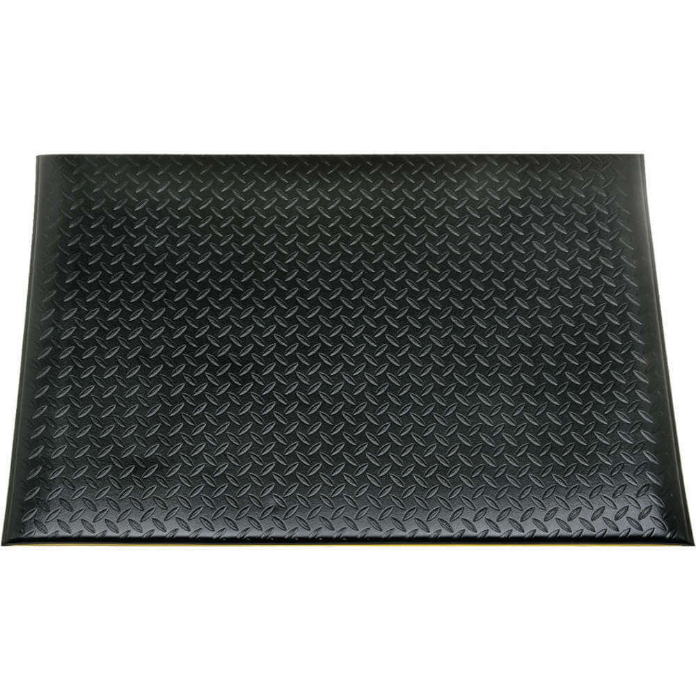 ABILITY ONE 7220-01-582-6231 Anti-fatigue Mat 2 Feet x 3 Feet Black Vinyl | AA4YEM 13J110