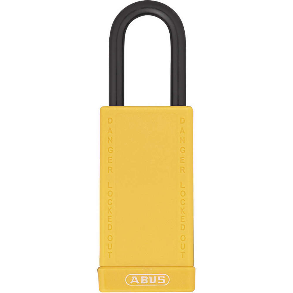 ABUS 74LB/40 KD YELLOW Lockout Padlock Yellow Key Different | AG6DBW 35MD45