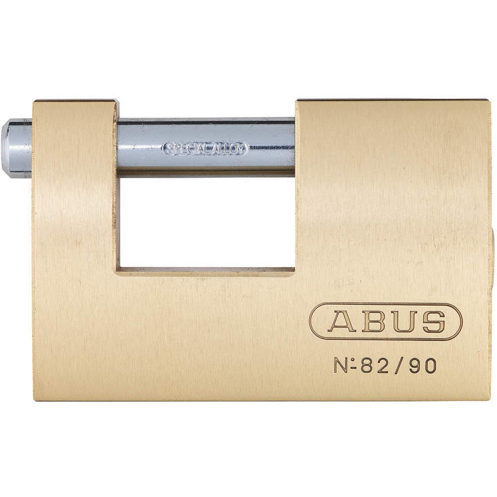 ABUS 82/90 KD U-shaped Keyed Padlock 11/16 Inch H Kd | AD2RBC 3TMU9