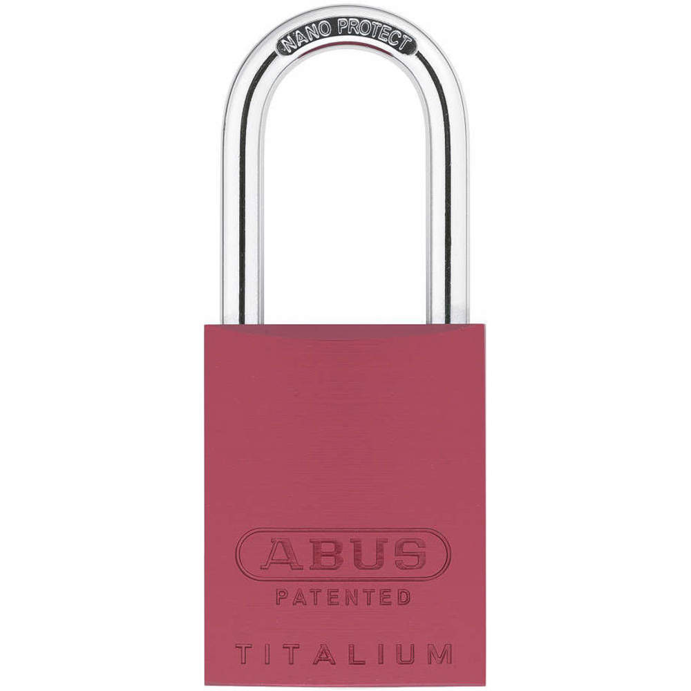 ABUS 83AL/40 (200) KD Red Keyed Padlock Different 1-1/2 Width | AG9CEJ 14J863