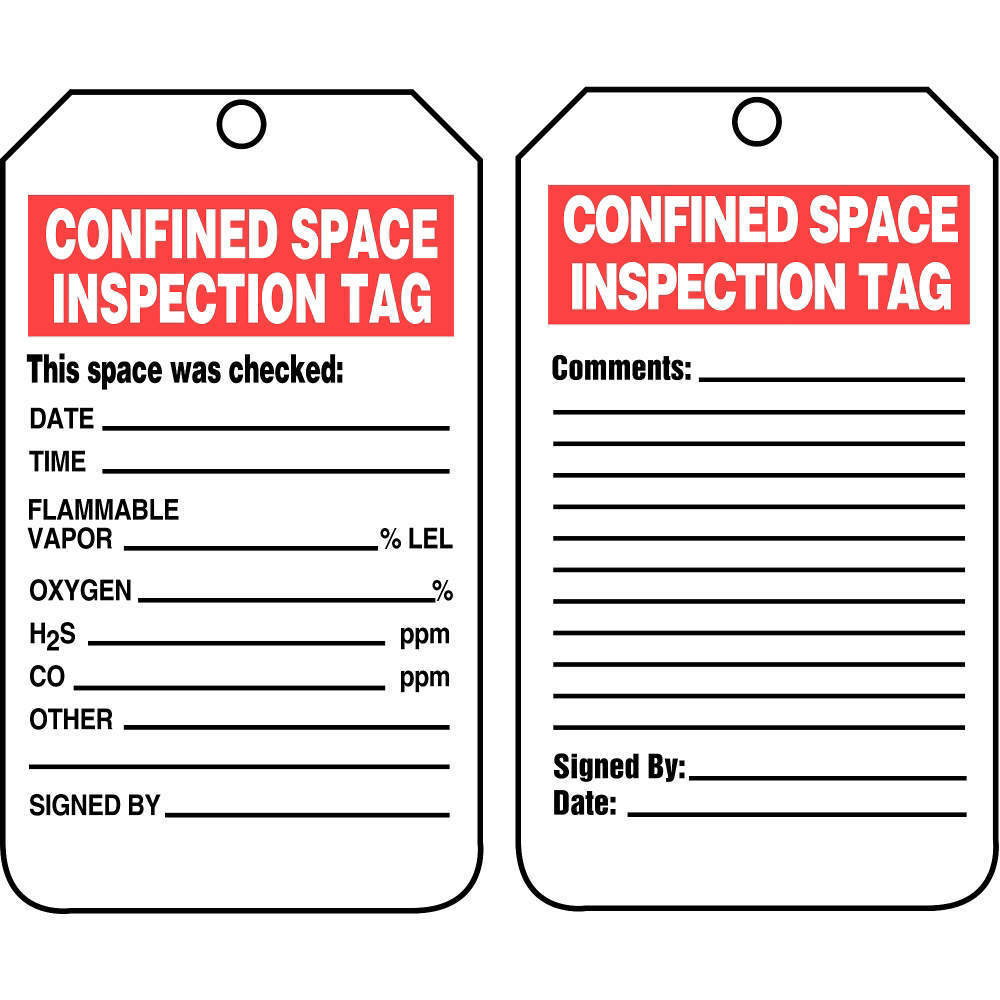 Inspection Tag 5-3/4 x 3-1/4
