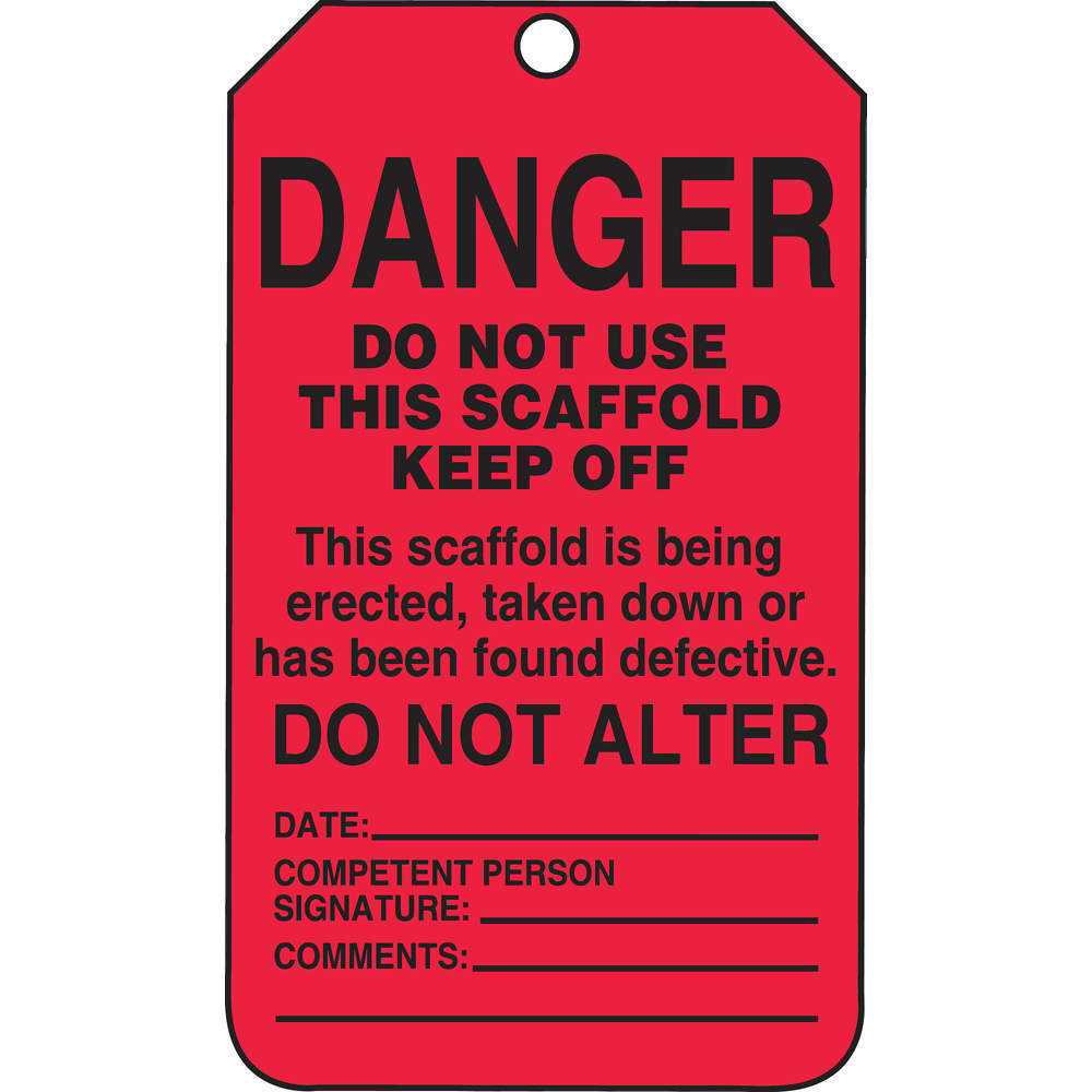 ACCUFORM SIGNS TSS101PTP