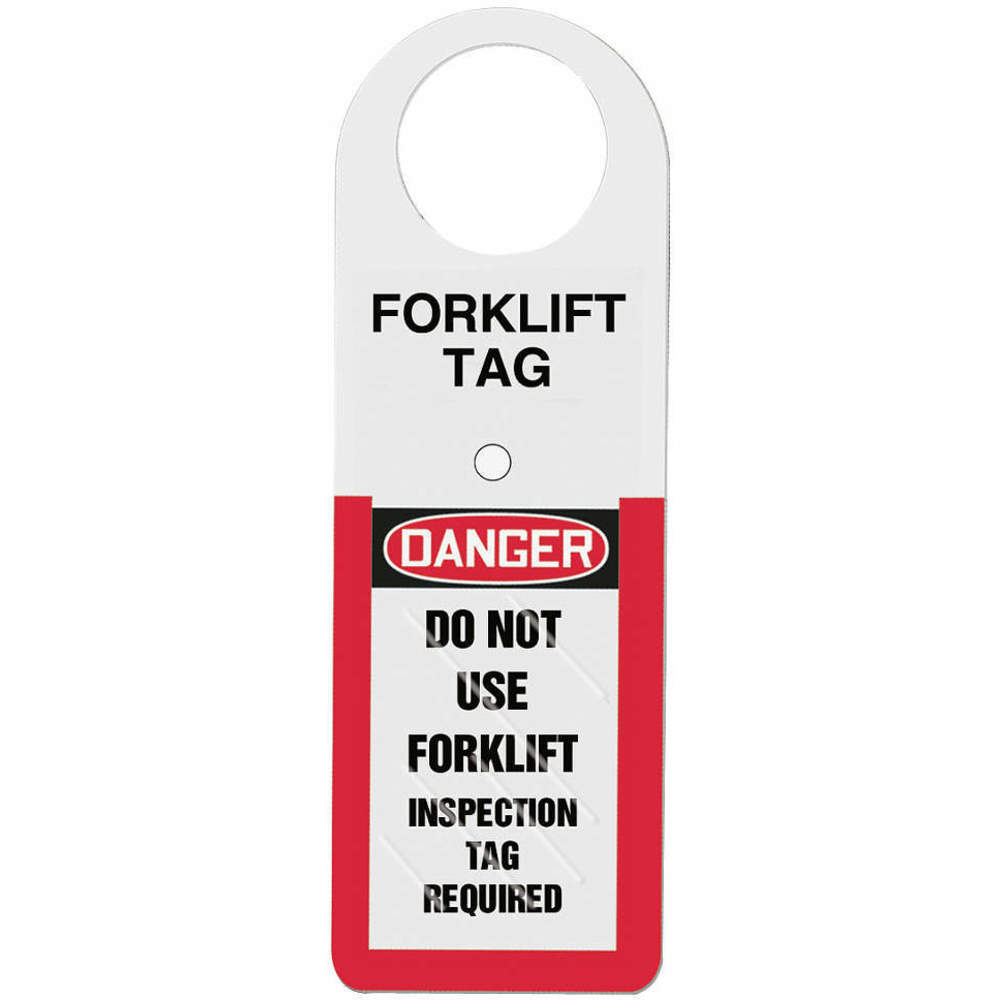 ACCUFORM SIGNS TSS805 Status Alert Tag Holder 12 x 4-1/2 | AD4TPQ 43Z253