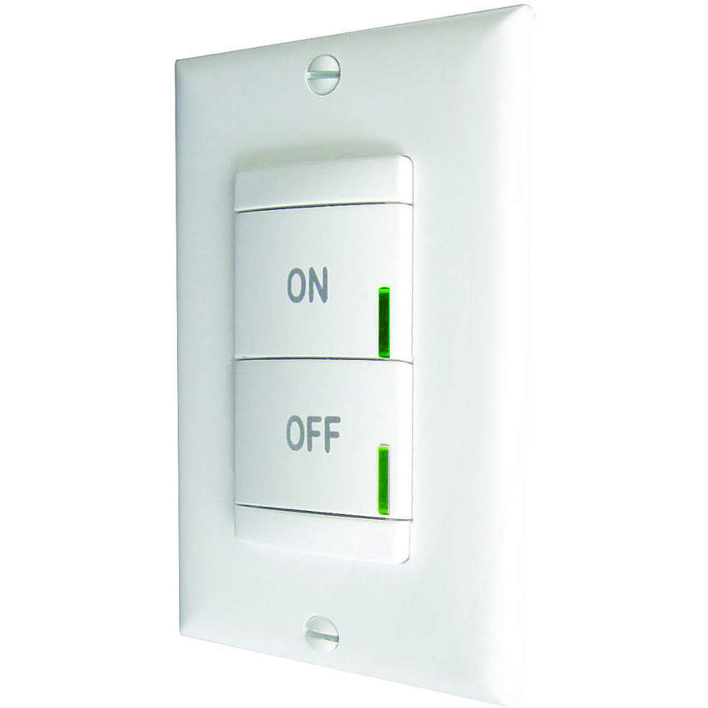 Wireless Wall Switch 1-pole On/off White