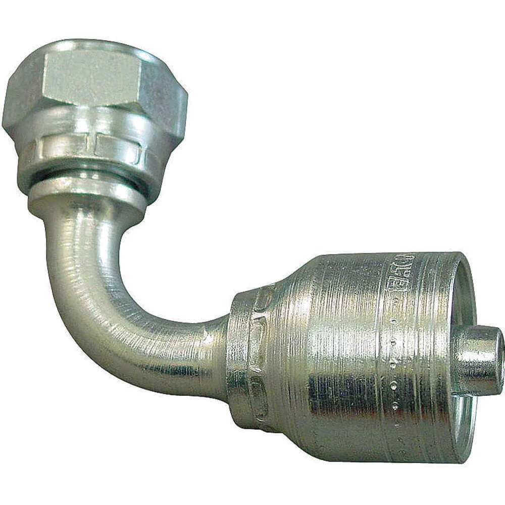 Hose Fitting Crimp BSPP 90 1/2 G 5/8