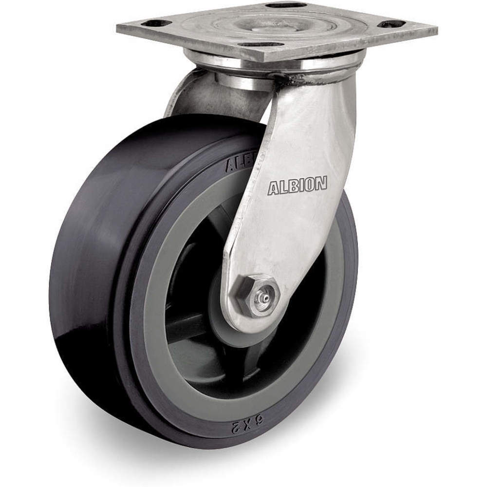 Swivel Plate Caster 900 Lb 6 Inch Diameter