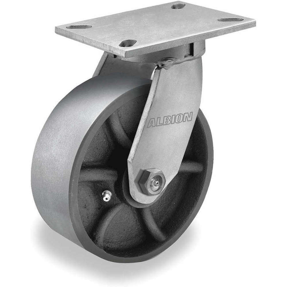 Kingpinless Swivel Caster 5400 Lb 6 Inch Diameter